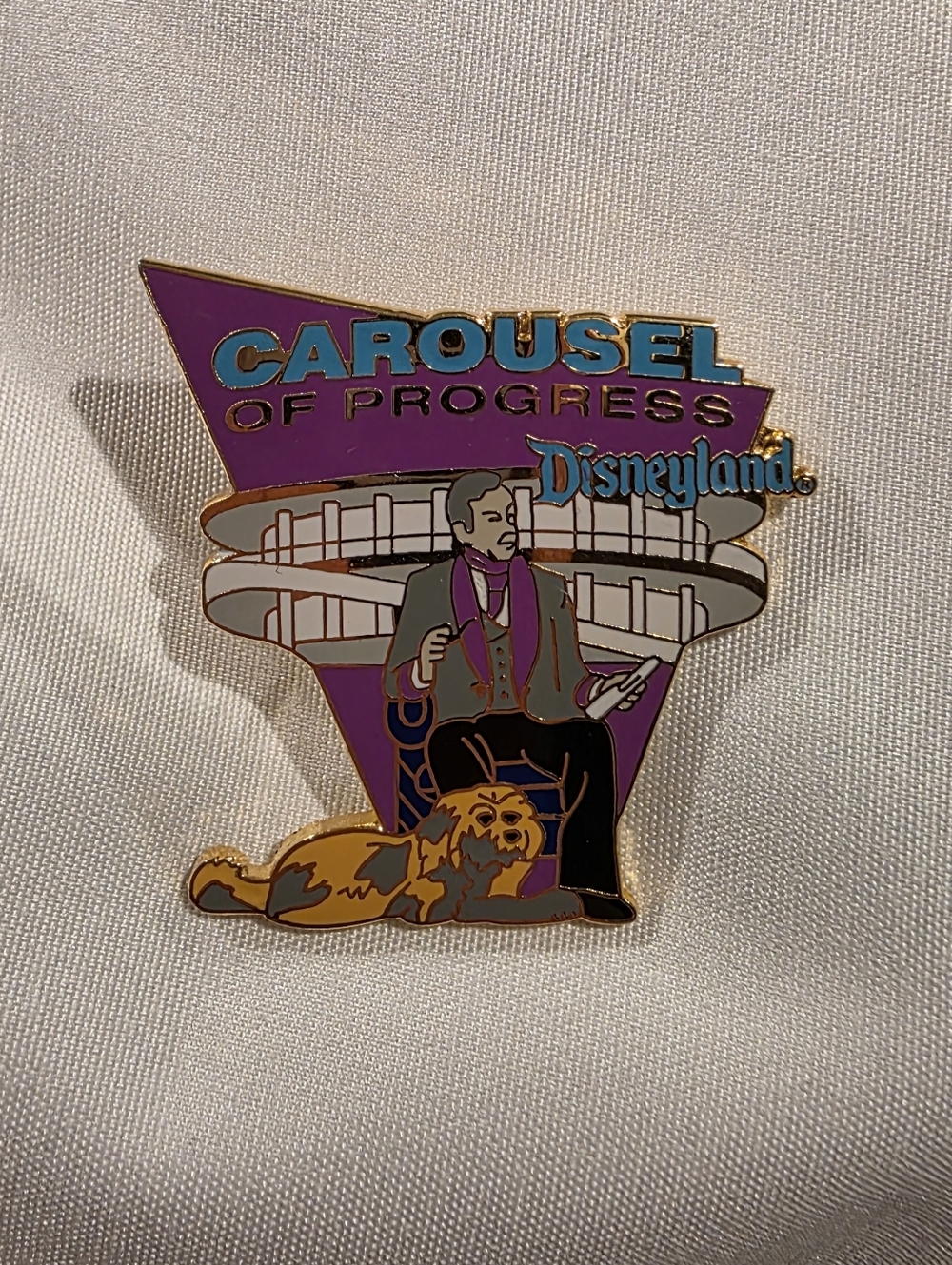 Rare Disney Disneyland Carousel of Progress Attraction Single Pin